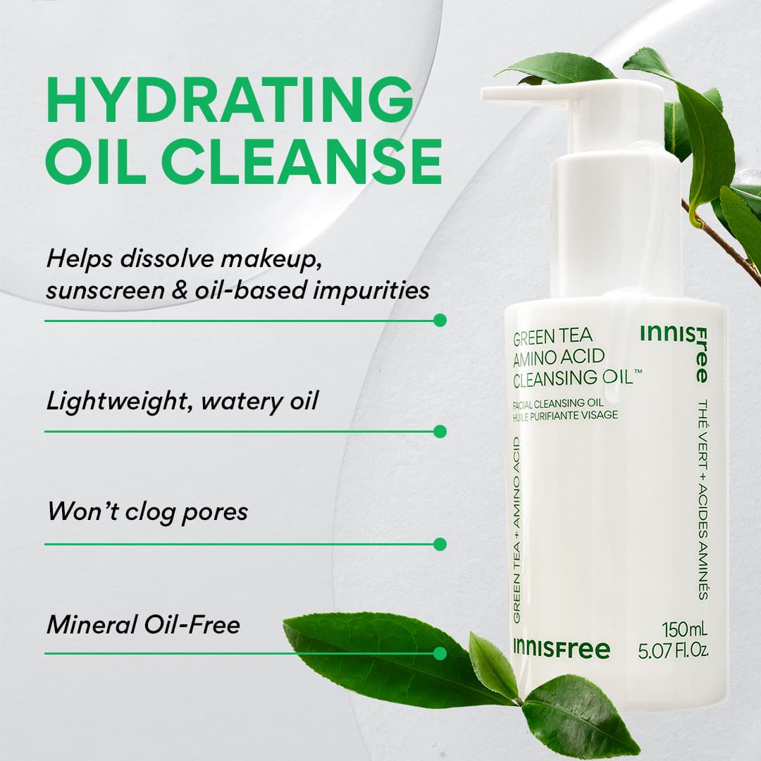 Green Tea Amino Acid Cleansing Oil - Image 2