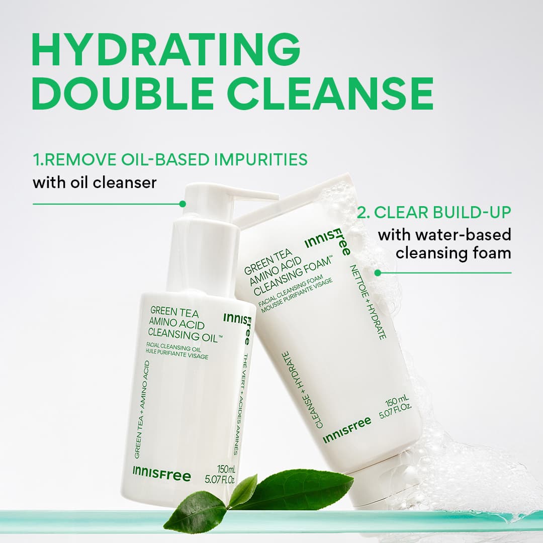 Green Tea Amino Acid Cleansing Oil - Image 5