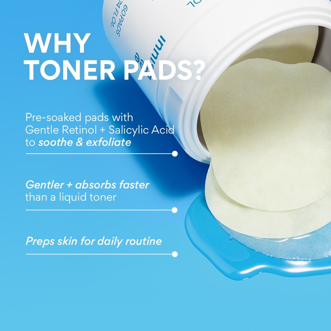 Daily Gentle Retinol Salicylic Toner Pads - Image 6