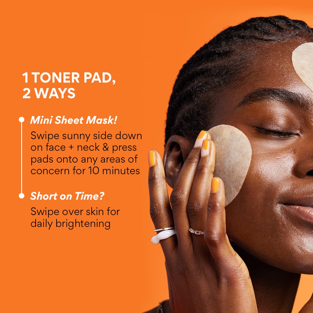 Green Tea Enzyme Vitamin C Brightening Toner Pads - Image 8