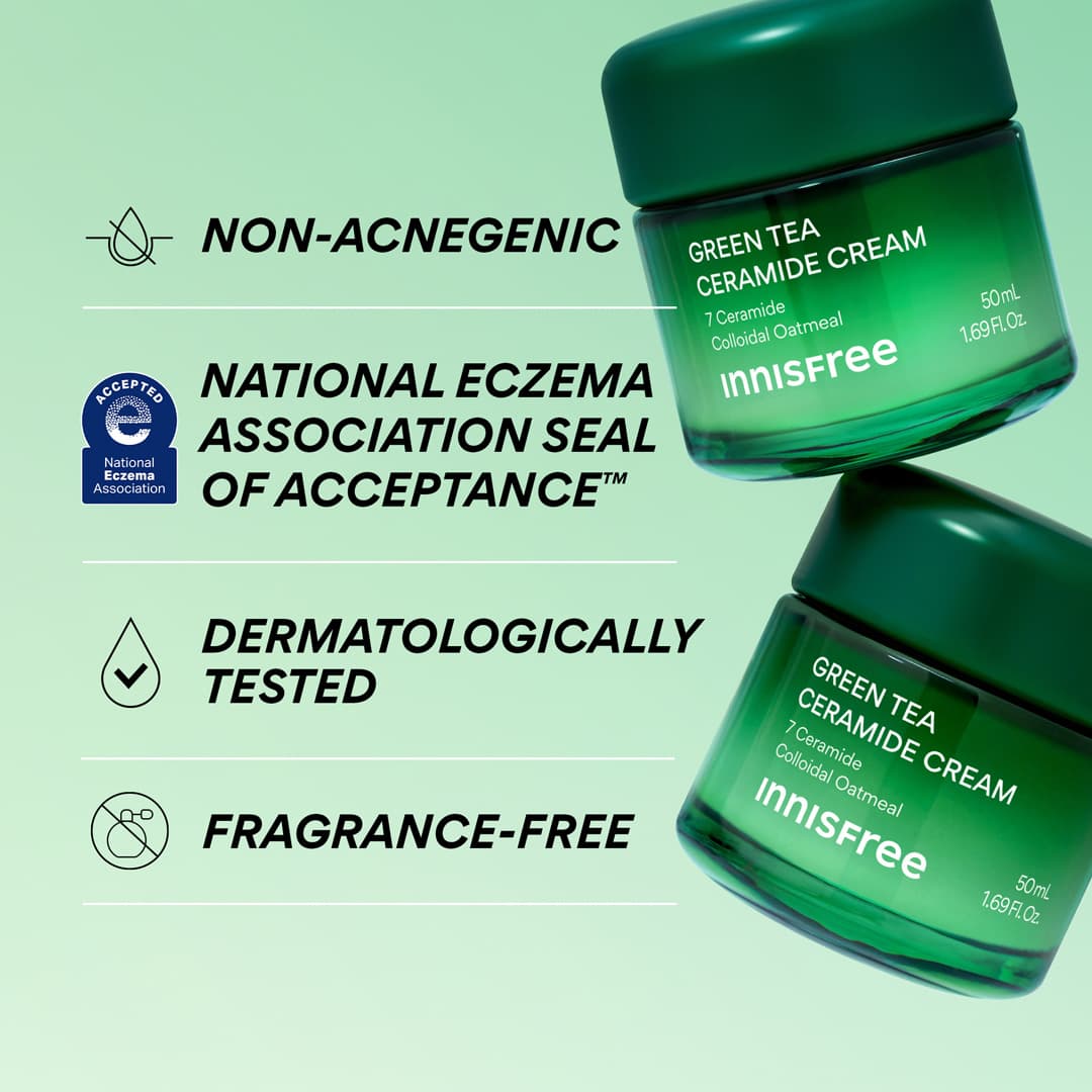Green Tea Ceramide Cream - Image 9