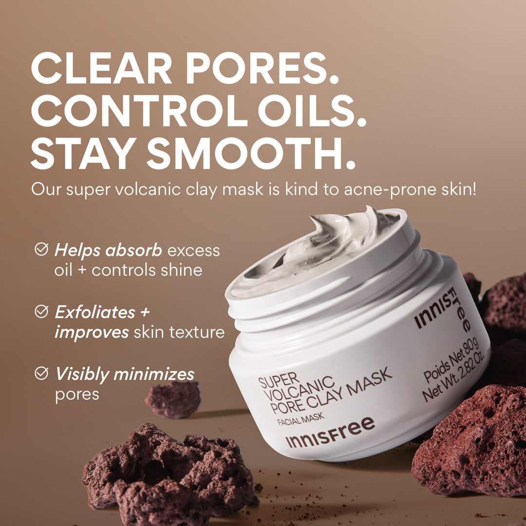 Super Volcanic Pore Clay Mask – Deep Cleanse & Clear Face Pores - Image 2