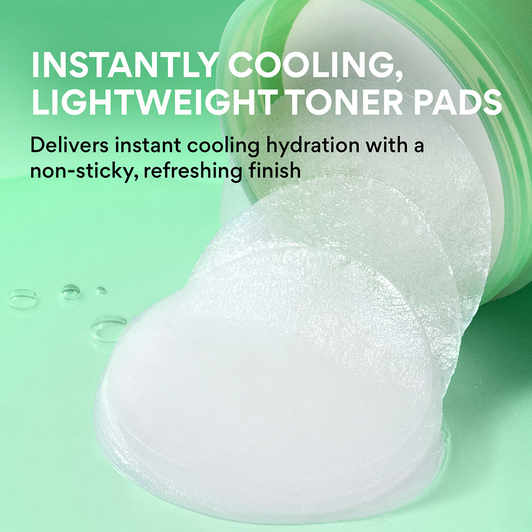Green Tea Panthenol Calming Toner Pads - Image 2